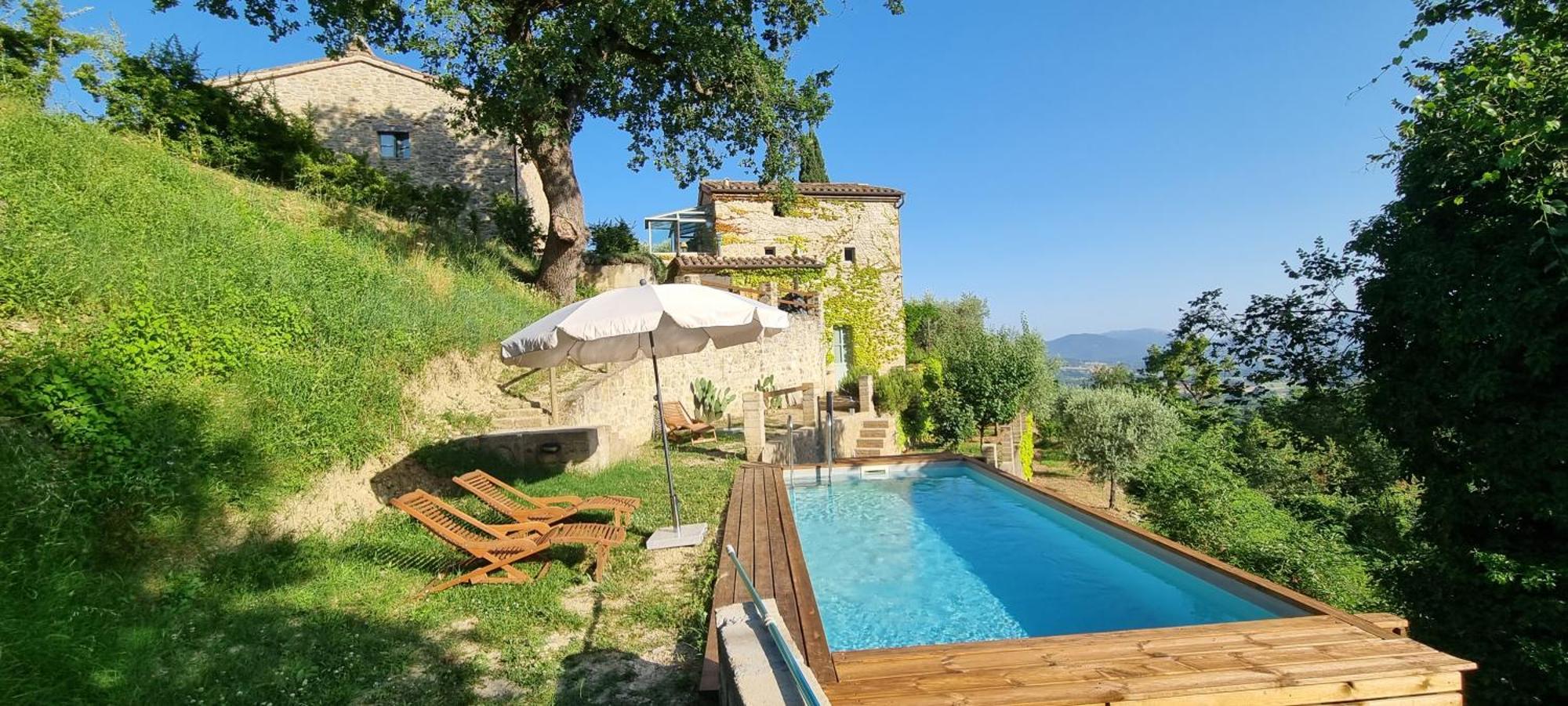 Borgo Cardaneto Bed & Breakfast Montone  Eksteriør bilde